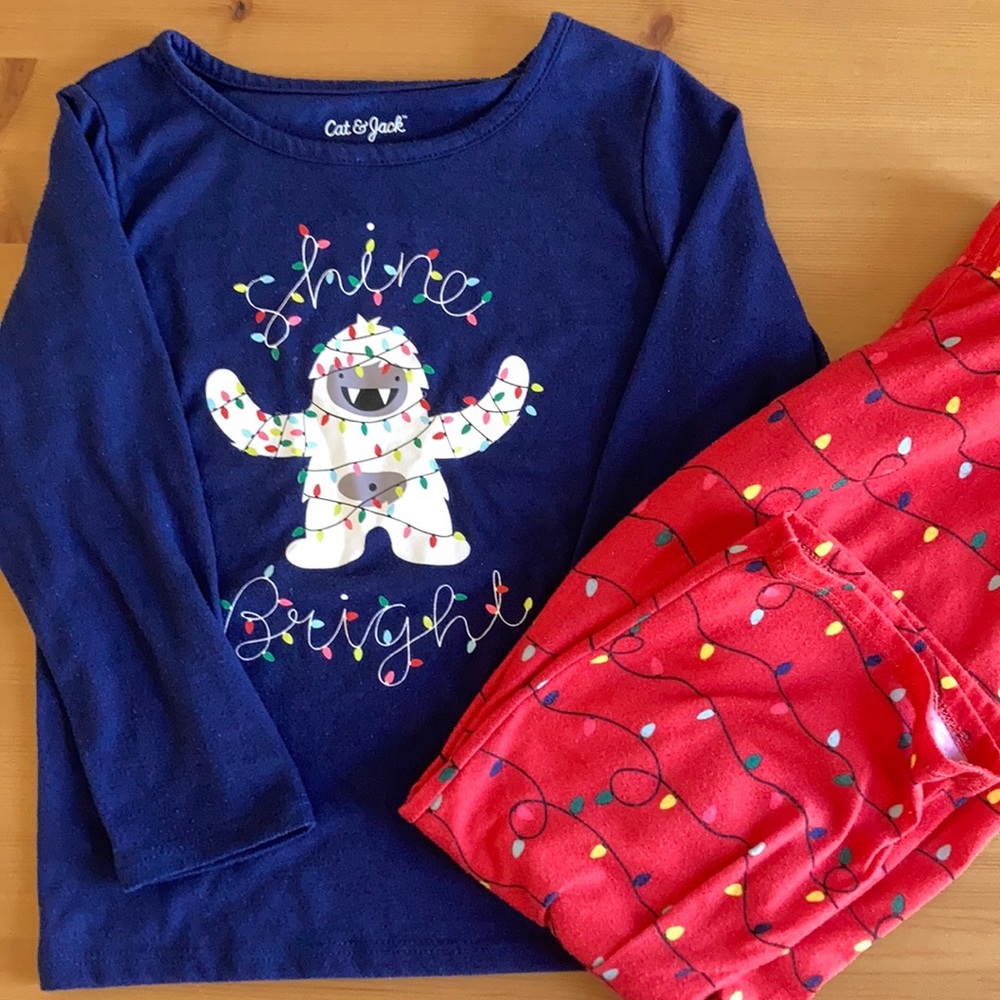 Yeti Shine Bright Christmas PJs